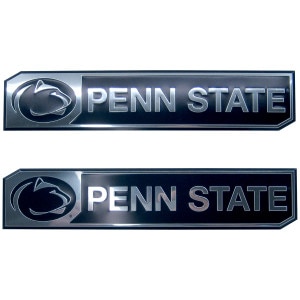 auto truck emblem Penn State with Athletic Logo 2pk